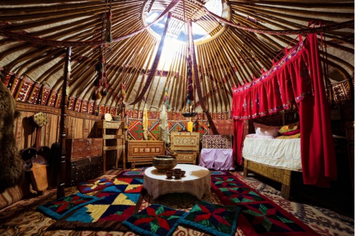 How inappropriate to sit in the yurt - e-history.kz