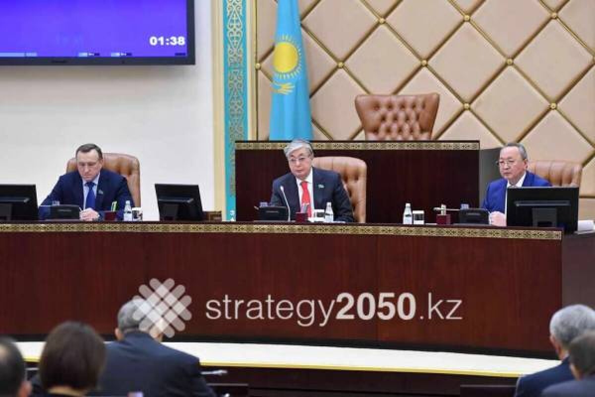 Parliament adopted more than 100 laws to implement National Plan All rights reserved. Any use of the materials published on www.strategy2050.kz for any purpose except personal needs is possible only with placing a hyperlink to the strategy2050.kz website  - e-history.kz