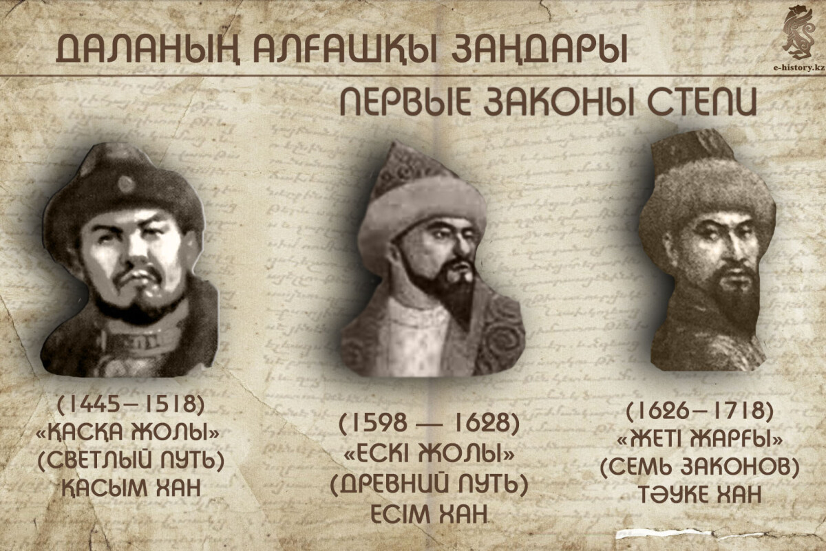 Первые законы степи - e-history.kz