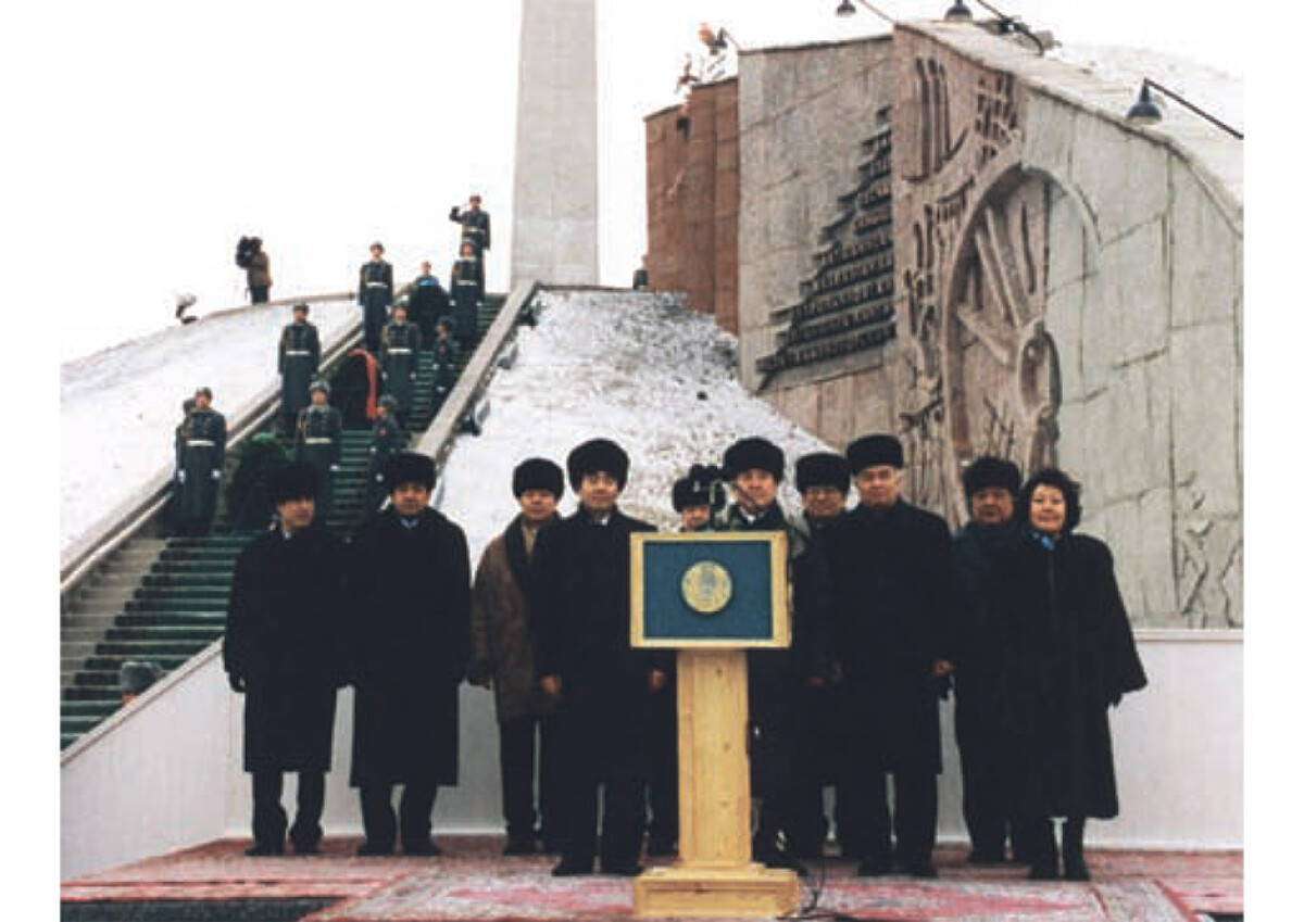 "Memories of ancestors are true". At the opening of the Memorial to Victims of Political Repression - e-history.kz